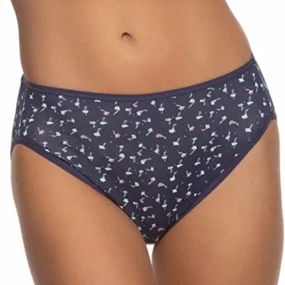 Felina Womens 8 Pack Hi-Cut Brief Cotton Modal Stretch Size M Multicolor - Picture 9 of 14